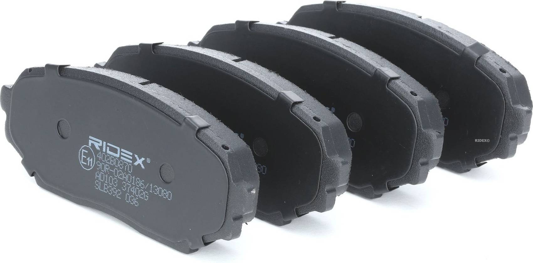 Ridex Brake Pad Set Front Axle