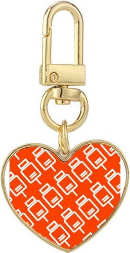 DIYthinker Charging Power Seal Patterns Keychain - Gold