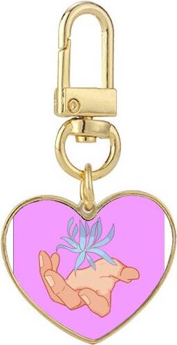 DIYthinker Interlude Blossom Control Keychain - Gold