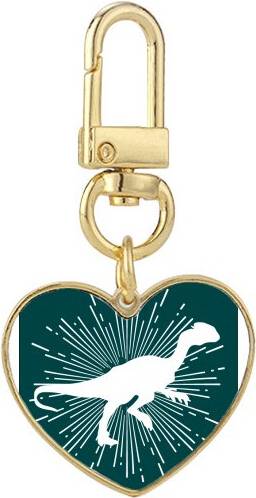 DIYthinker Meat Tracking Animals Keychain - Gold