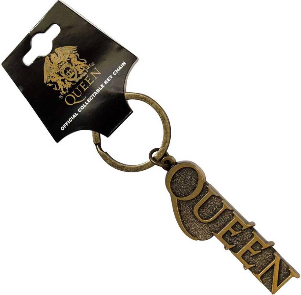 Queen Logo Keyring