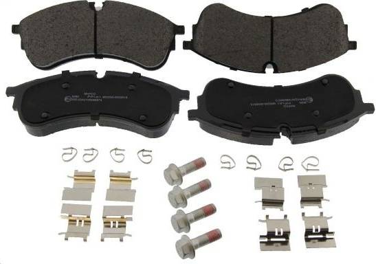 Mapco 6085 Brake Pad Set Front Axle