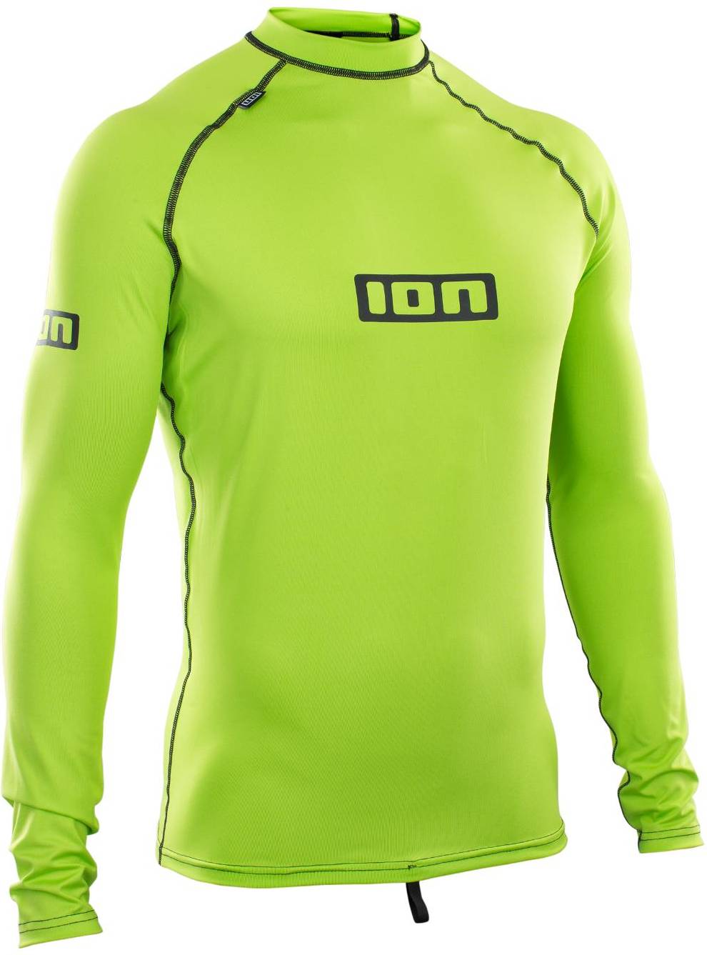Rashguard ION Rashguard Promo LS Lycras - Herr Lime Green