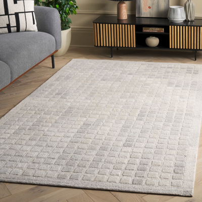 Safavieh Handmade Ebony Rolande Wool Rug 9' x 12' Gray