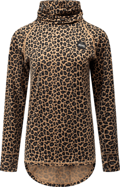 Icecold Merino Wool Top - Leopard