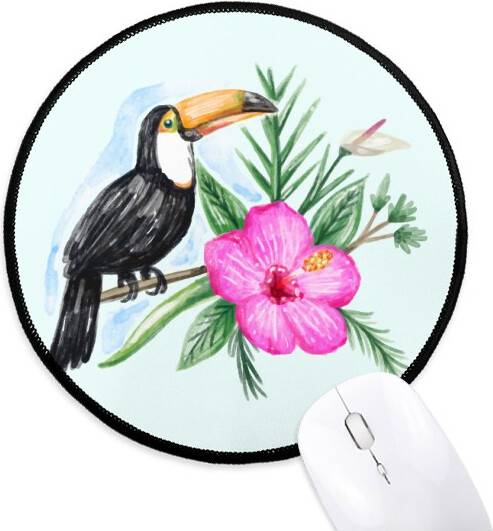 DIYthinker Ramphastos Toco Tropical Bird Mouse Pad