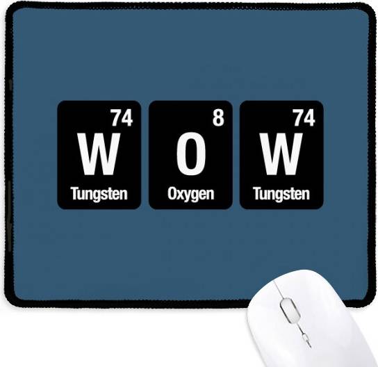 DIYthinker Amazing Checal Element Science Mousepad