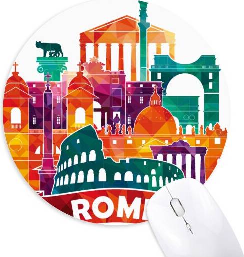 DIYthinker Italy Rome Landscape Mouse Pad