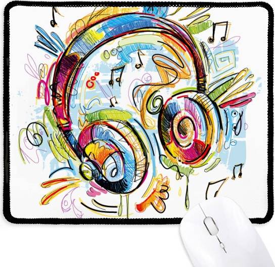 DIYthinker Colorful Music Pattern Mousepad