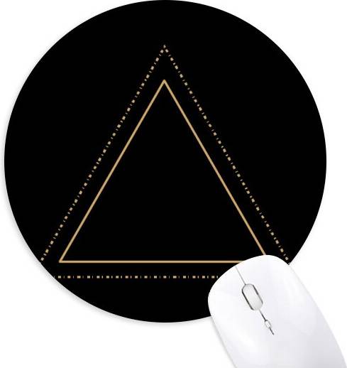 DIYthinker Triangle Totem Pattern Geometry Mouse Pad
