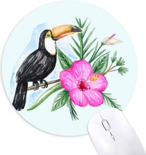 DIYthinker Ramphastos Toco Tropical Bird Mouse Pad