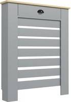 Homcom Radiator Cover 95.5H x 78Wcm Grey