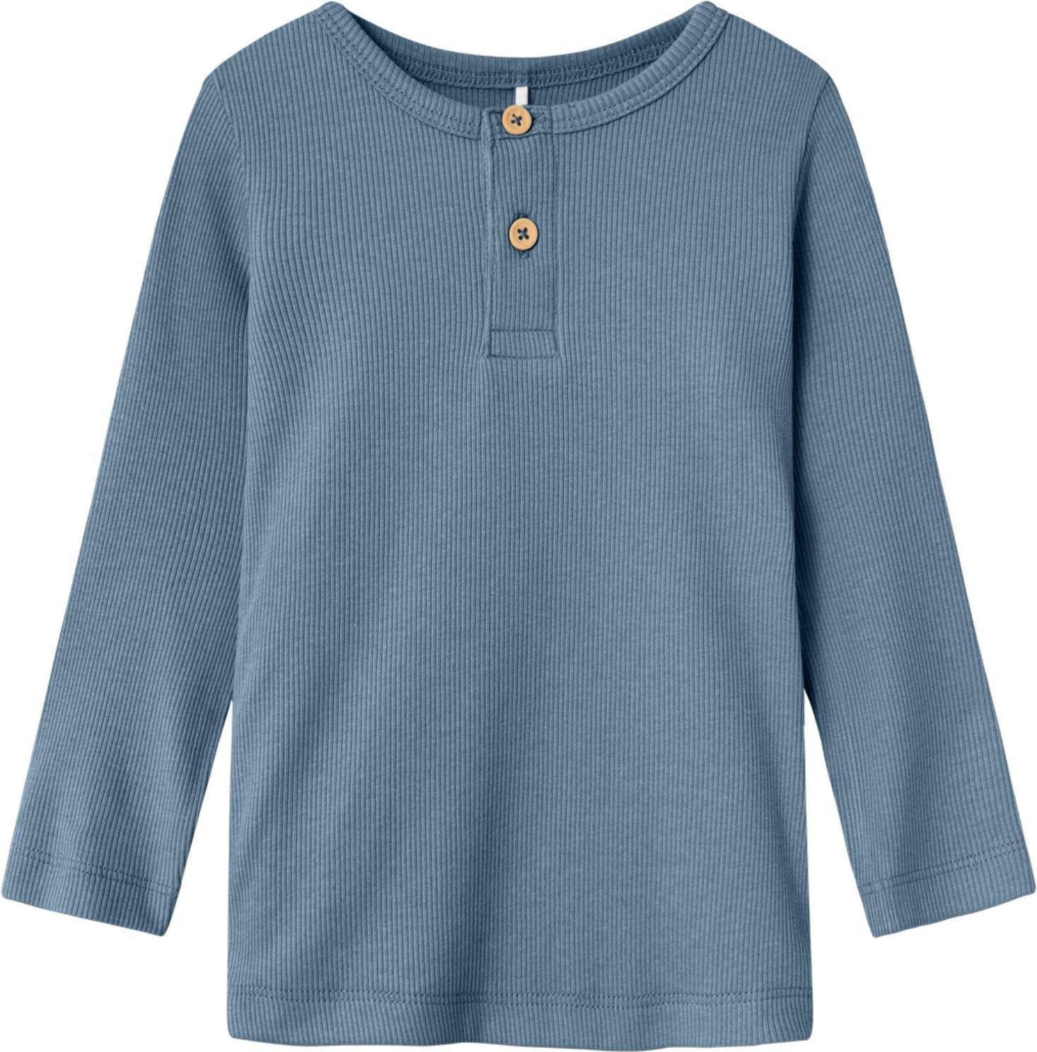 Name It NMMKab Rib Bluse - Blå
