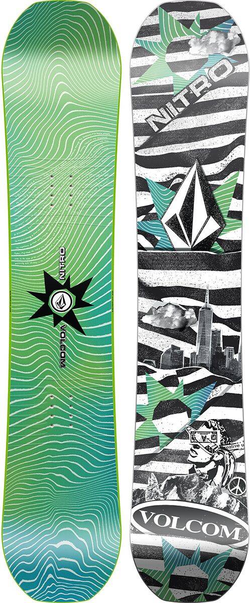 Nitro Ripper x Volcom Snowboard 2025 Kids' One Color, 106cm