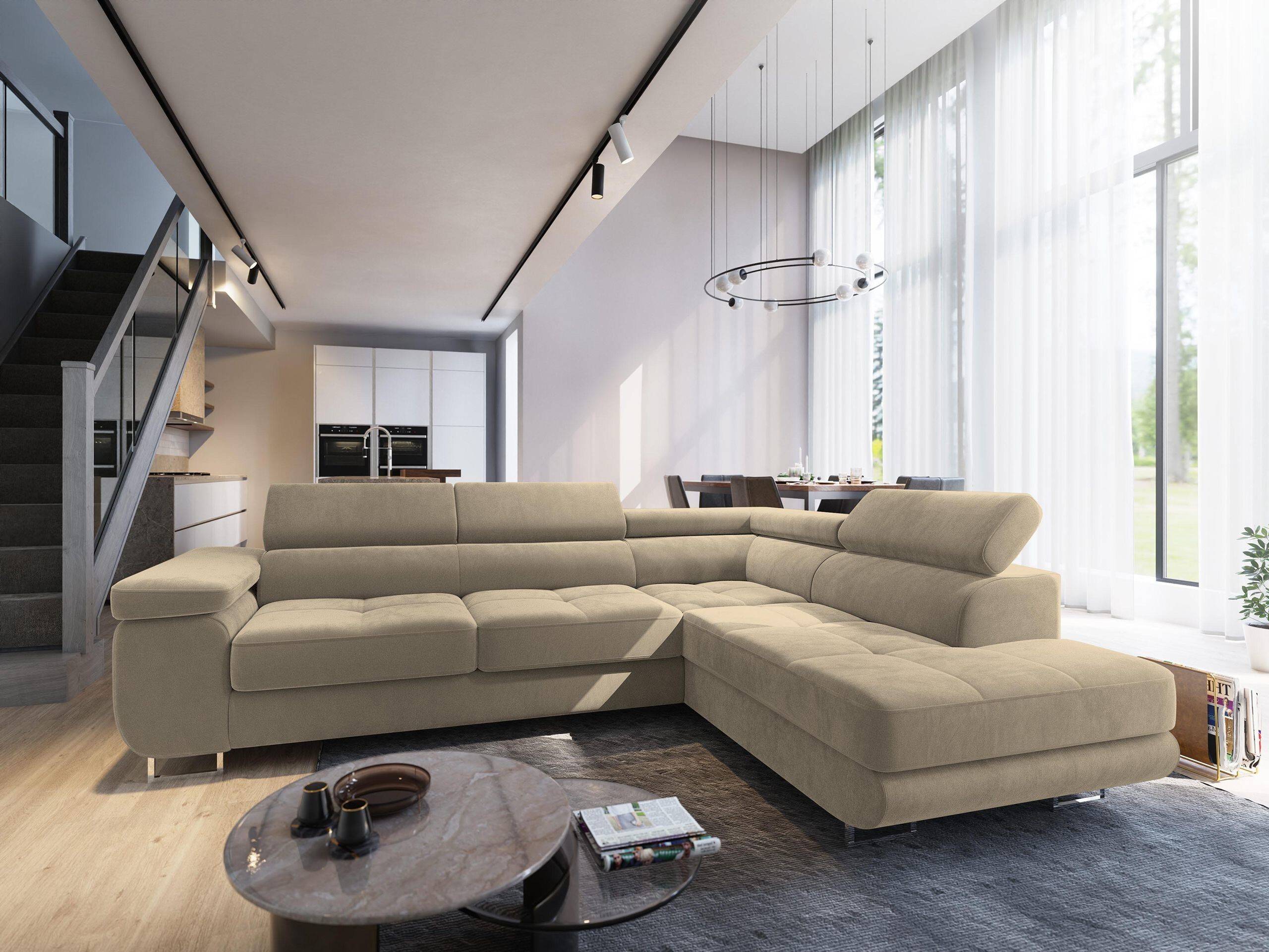Ecksofa Selva R-S MONOLITH 04