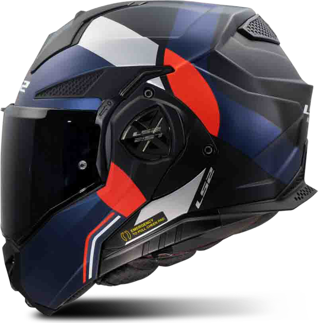 Ls2 ff901 advant x LS2 Modulaire Helm FF901 Advant X - Blauw/Rood