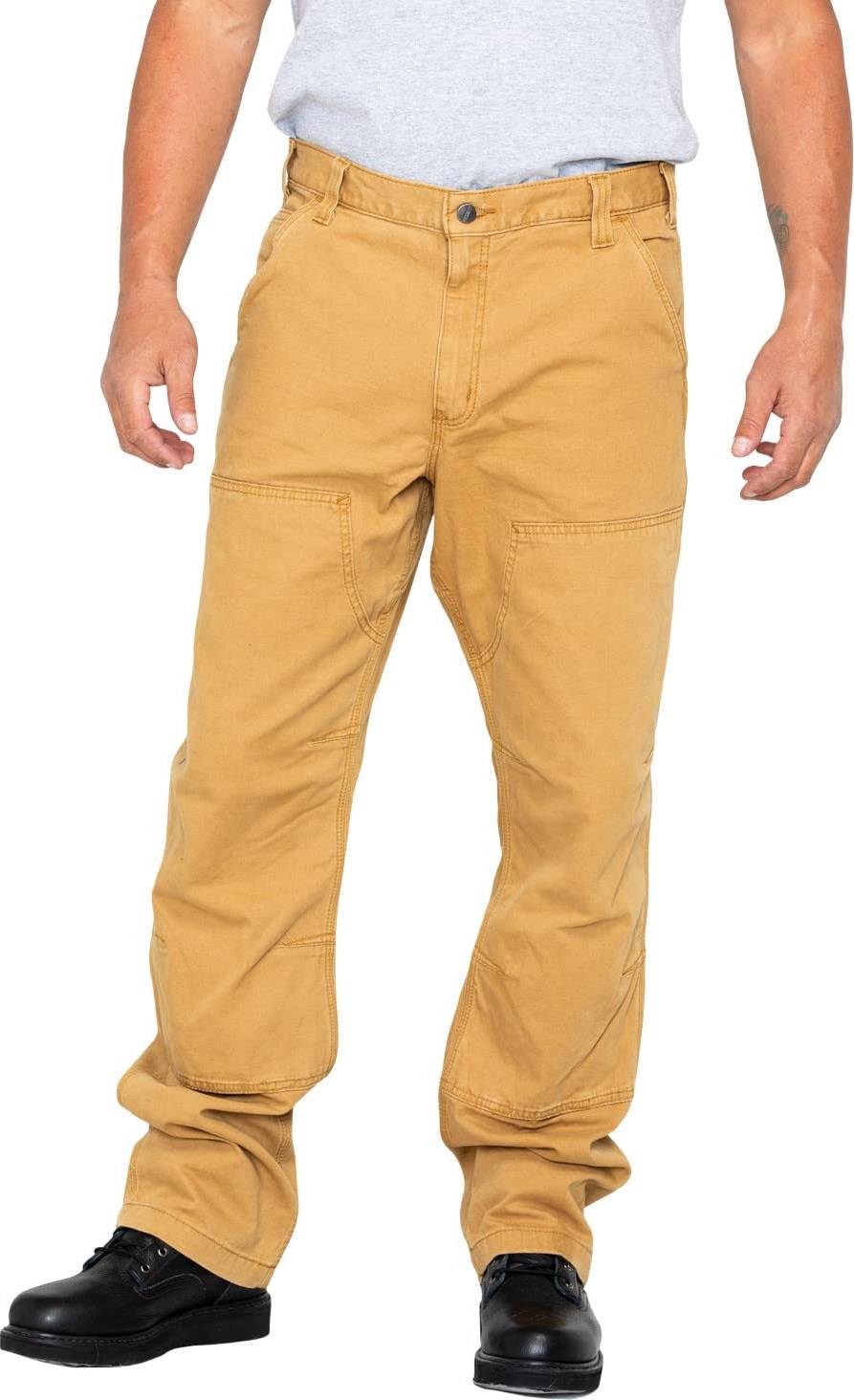 Carhartt work pants Carhartt Rugged Flex Rigby Double-Front Utility Work Pants - Hickory
