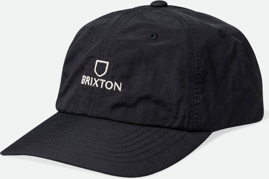 Alpha Netplus Strapback Cap - Black/White Rinse