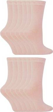 Multipack Fritidsstrumpor Bomull - Ljusrosa/Rosa