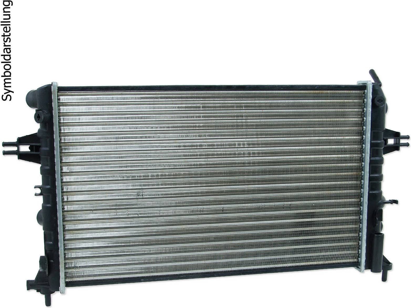 NRF 500015 Engine Radiator Brazed Cooling Fins