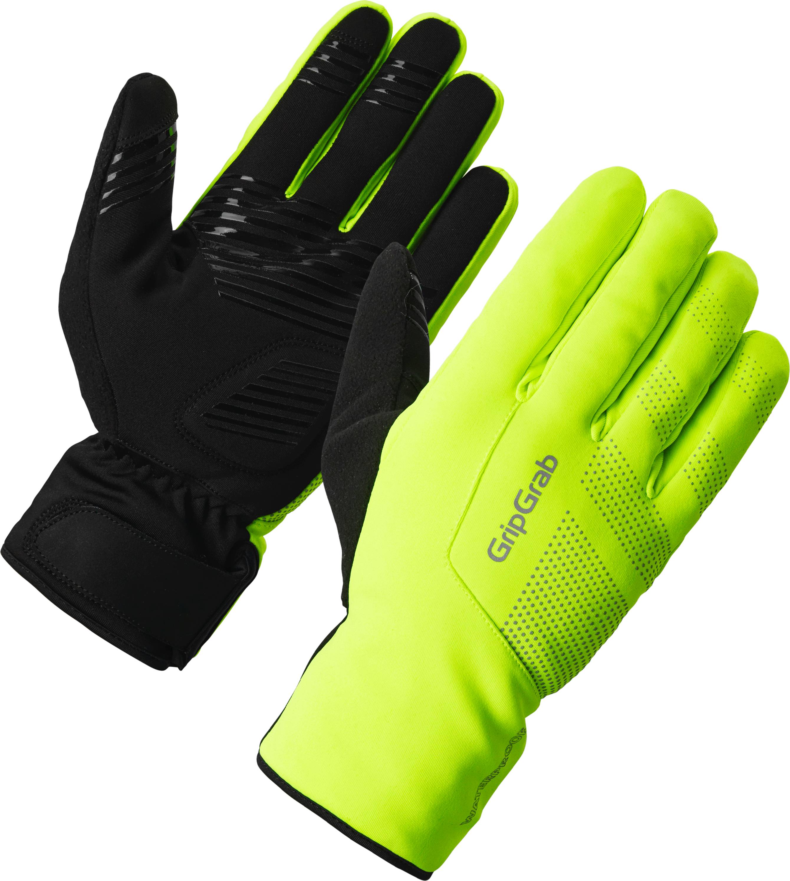 GripGrab Ride 2 Vandtæt Vinterhandsker Yellow Hi-Vis