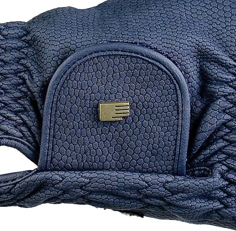 Roeckl Roeck Grip Durable Riding Gloves - Blue