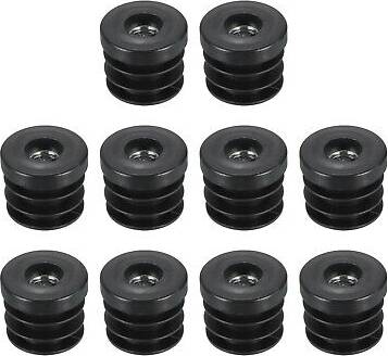 Uxcell 10pcs Caster Insert With Thread 30mm