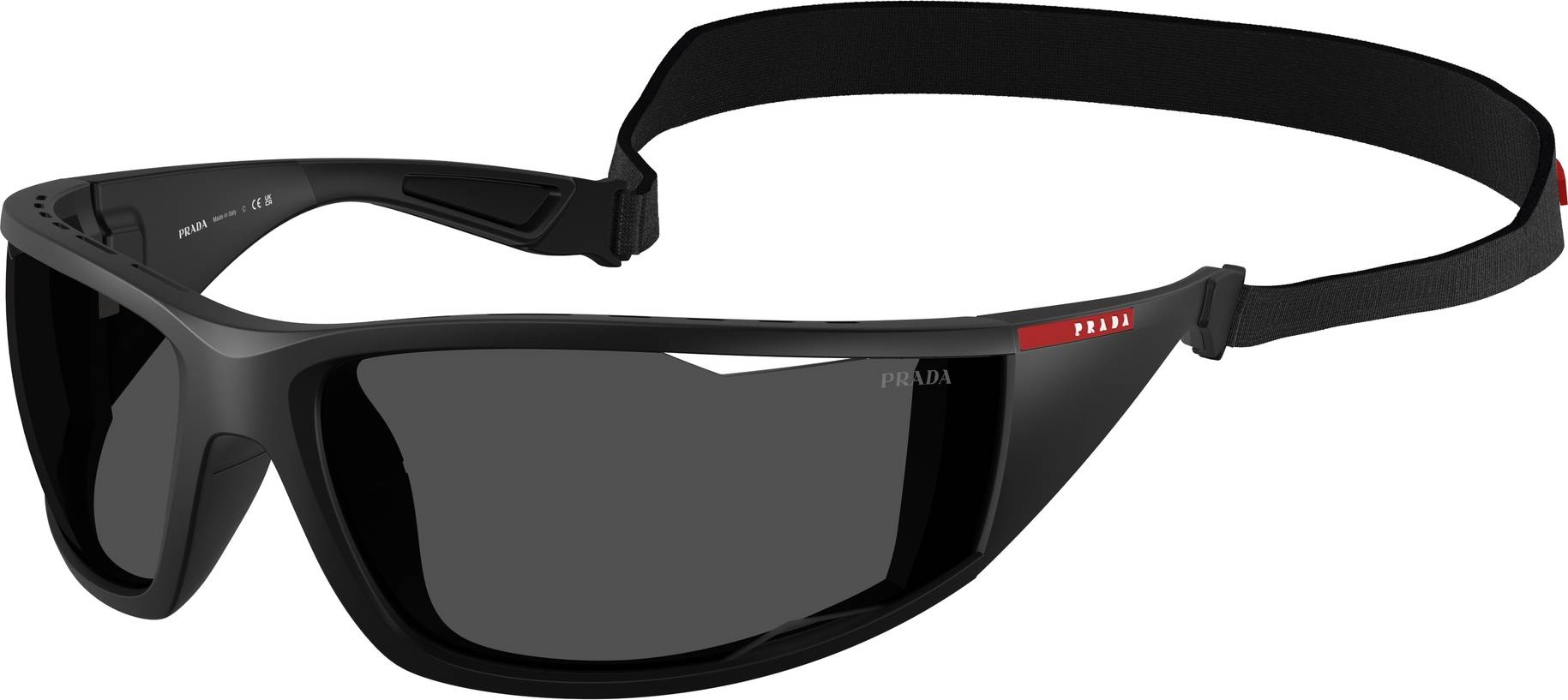 Prada Linea Rossa Solbriller Injiceret - Sort