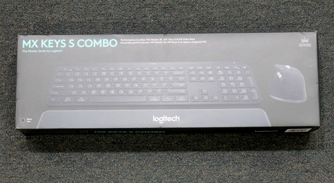 Logitech mx master Logitech MX Keys S Wireless Bluetooth Keyboard Set