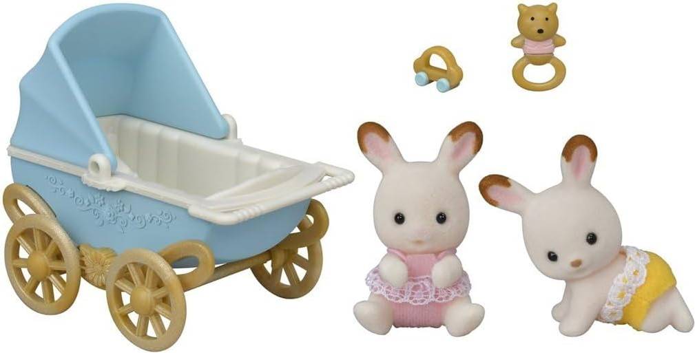 Chocolate Rabbit Twins Set