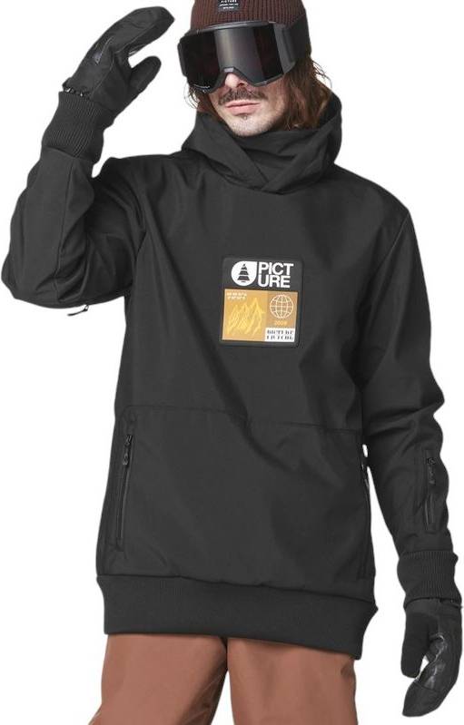 Parker Jacket Softshellpullover - Schwarz