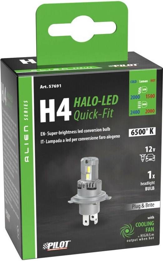 Halogen Headlights Conversion Kit P43T