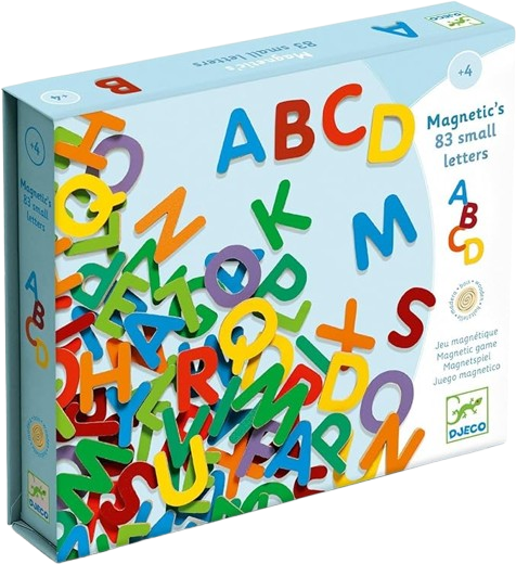 Small Magnetic Letters 83pcs