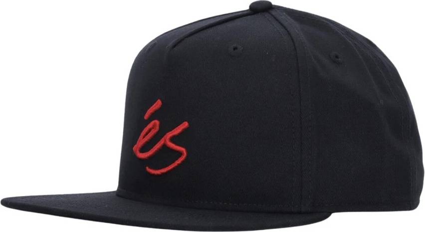 Snapback Keps - Script Black