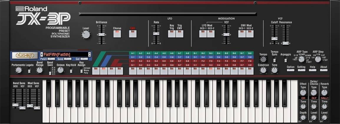 Cloud JX-3P Virtual Instrument