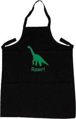 TeeTreeDesigns Dinosaur Rawr Funny Apron