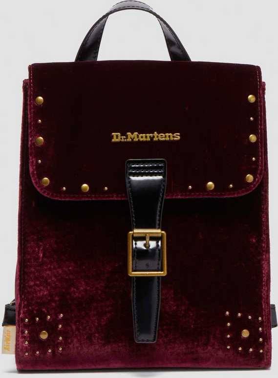 Dr. Martens Mini Samt Rucksack - Rot