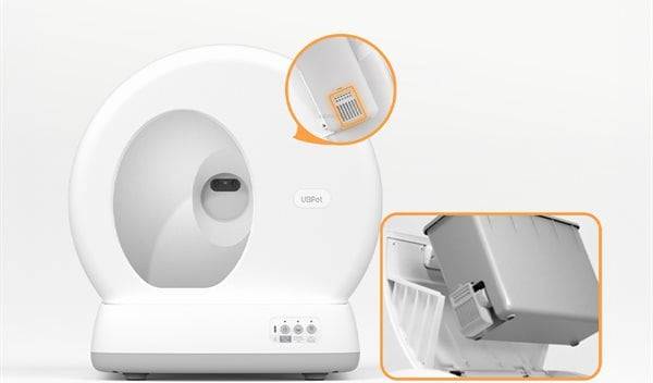 Ubtech Intelligent Self-Cleaning Cat Litterbox With Camera C10 Pro