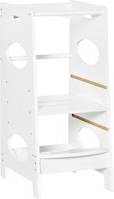 Homcom Kids Step Stool Tower White