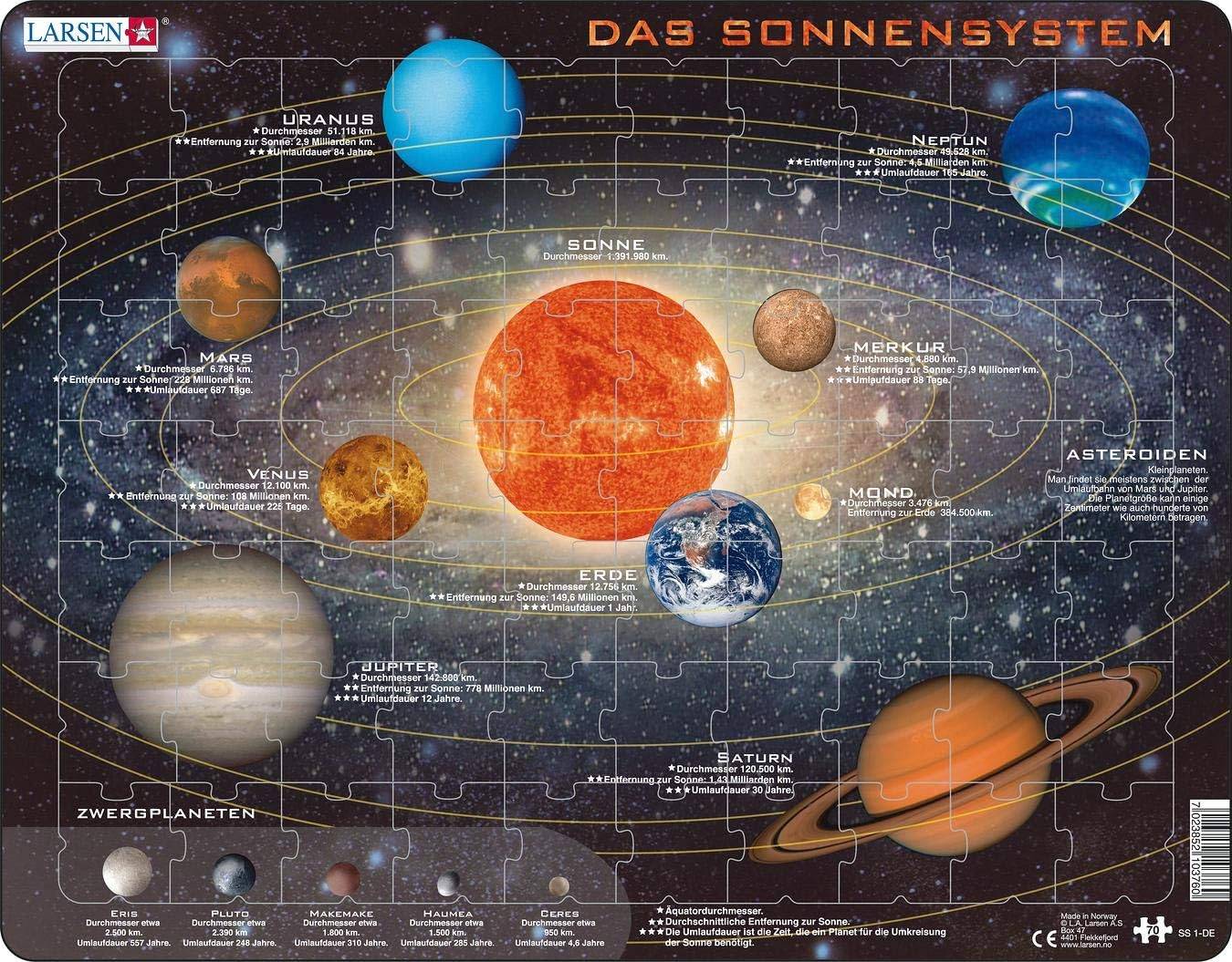 Solar System 70 Pieces