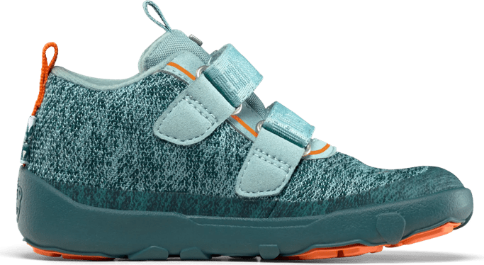 Affenzahn Low Boot Knit Happy Rabbit - Petrol