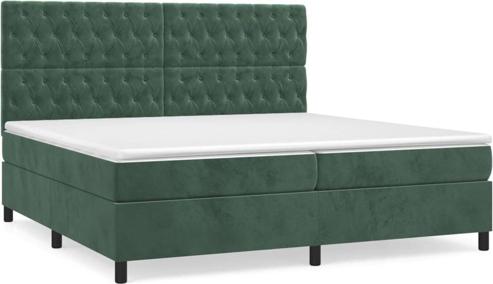 Bett 200 x 200 vidaXL Box Spring Boxspringbett 200x203cm