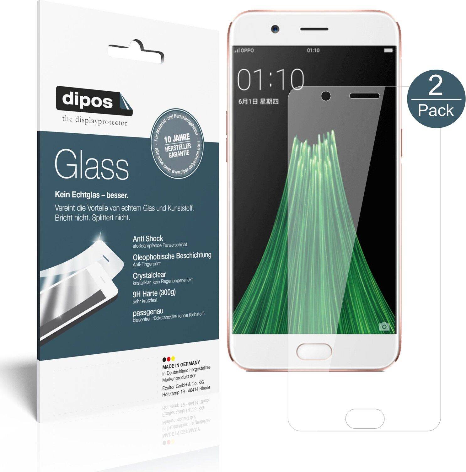 Dipos Screen Protector Oppo R11 Plus Flexible Glass 9H