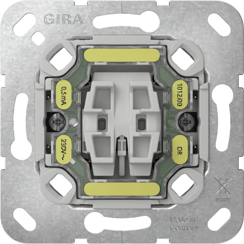 Gira Rocker Control Off 2-Pole Without Claw Insert