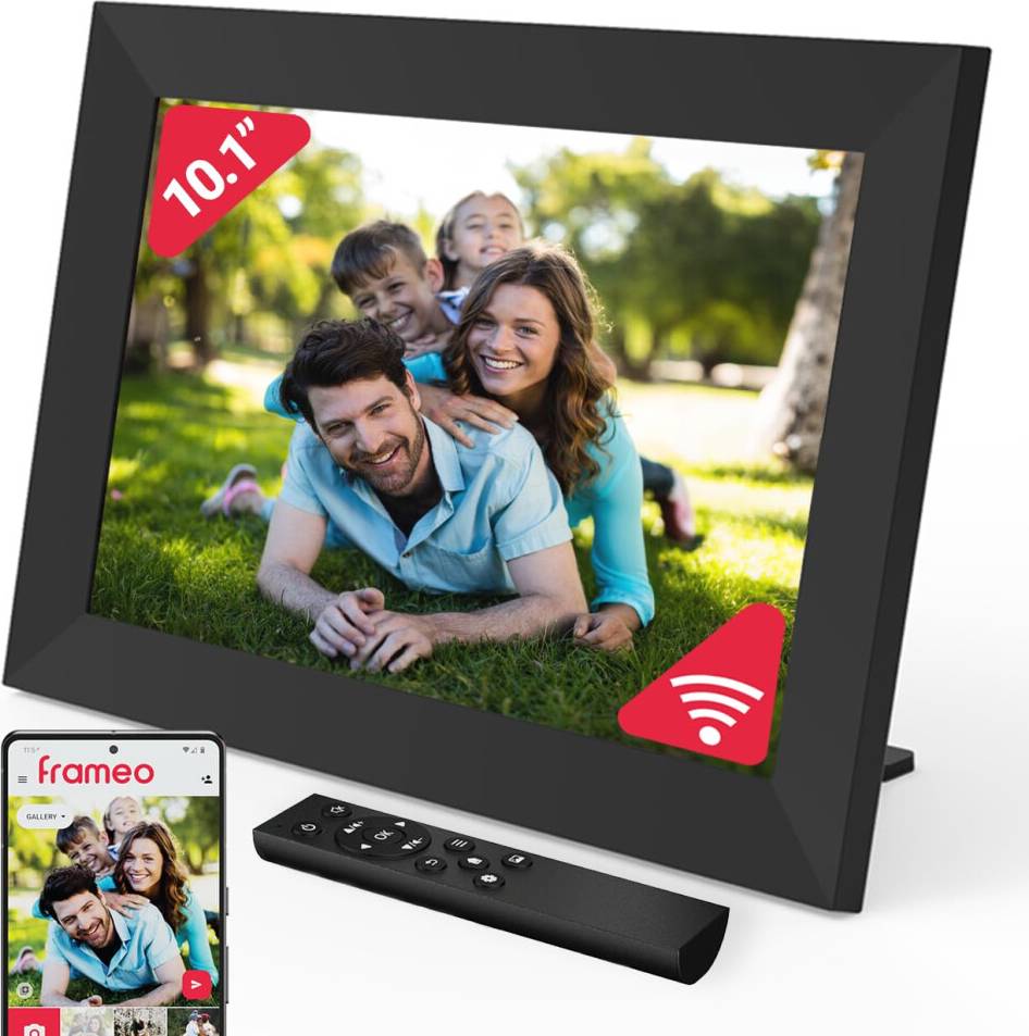 Wifi picture frame Majority Frameo Wifi Digital Picture Frame 10.1 Inch