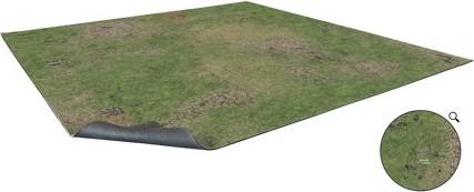 Grassy Fields Gaming Mat 3x3 Grid System