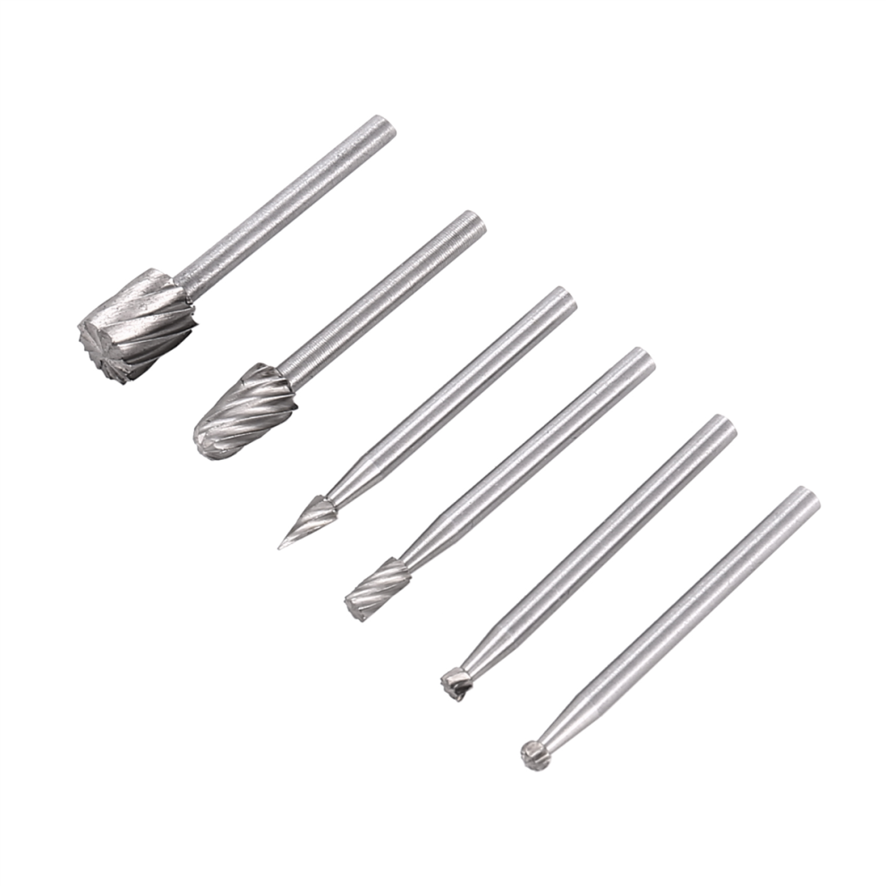 Typecat HSS Rotary Multi Tool Bit Mill Cutter Attachment 6pcs