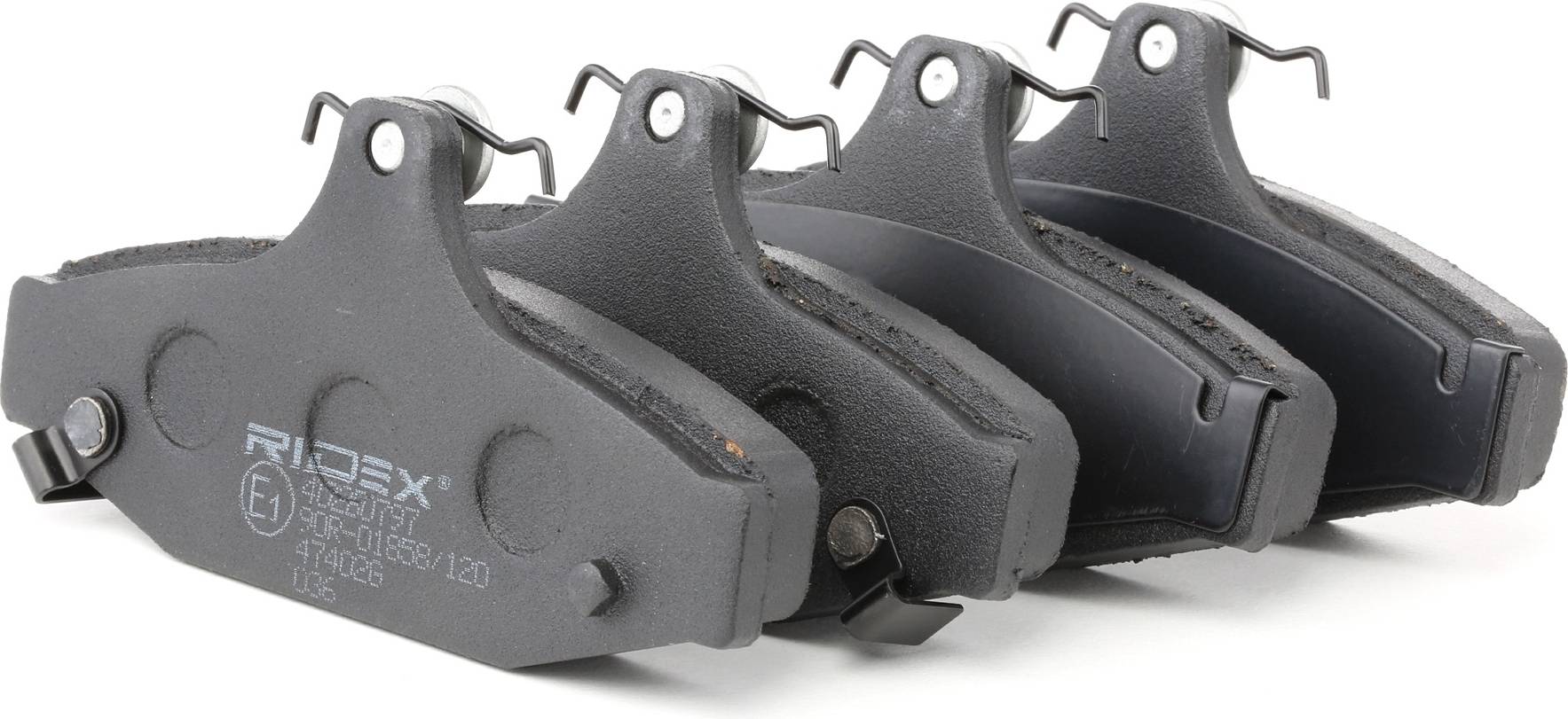 Ridex Brake Pad Set Rear Axle