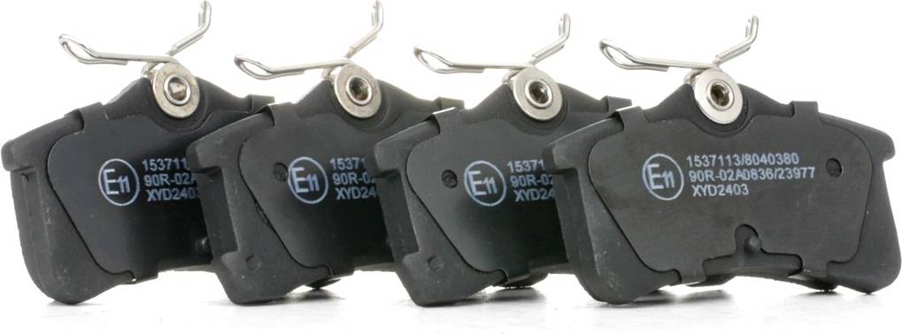 Ridex Brake Pad Set Rear Axle