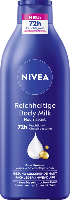 Nivea rich nourishing body lotion Nivea Rik Body Milk 400ml